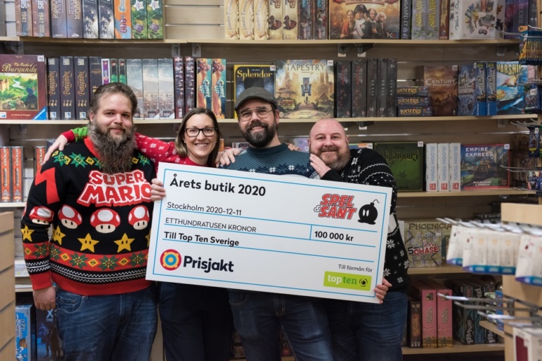 Historisk dominans i Årets butik 2020