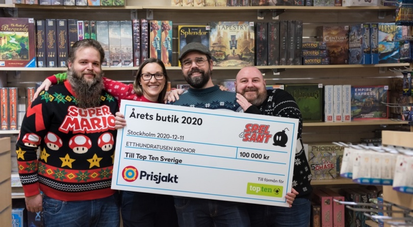 Historisk dominans i Årets butik 2020