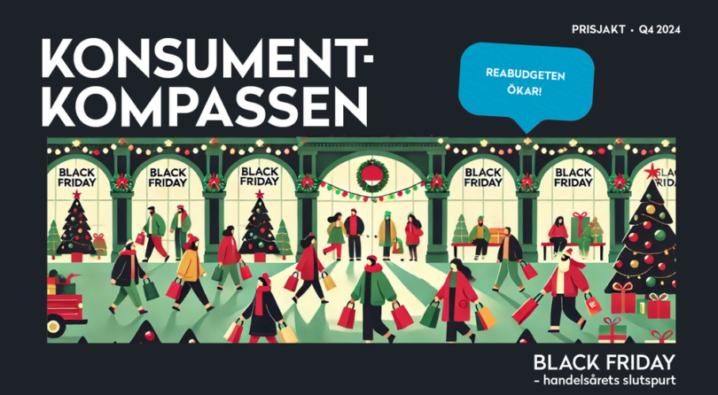 Konsumentkompassen Q4: Ökad köpkraft inför Black Friday