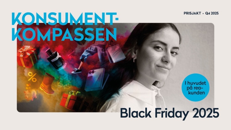 Konsumentkompassen Q4: Rekordhög Black Friday-budget