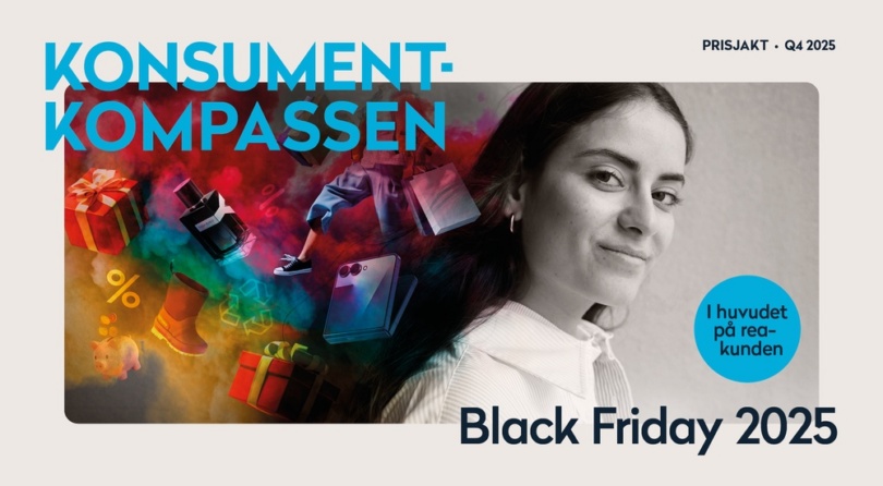 Konsumentkompassen Q4: Rekordhög Black Friday-budget