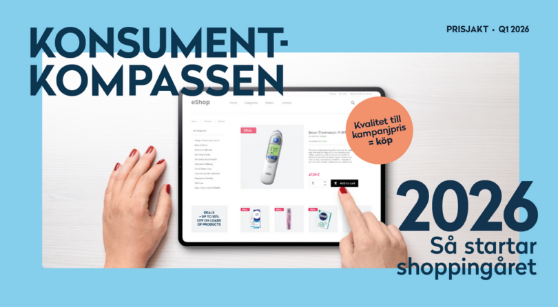 Konsumentkompassen Q1: Så förändras shoppingbeteendet 2026