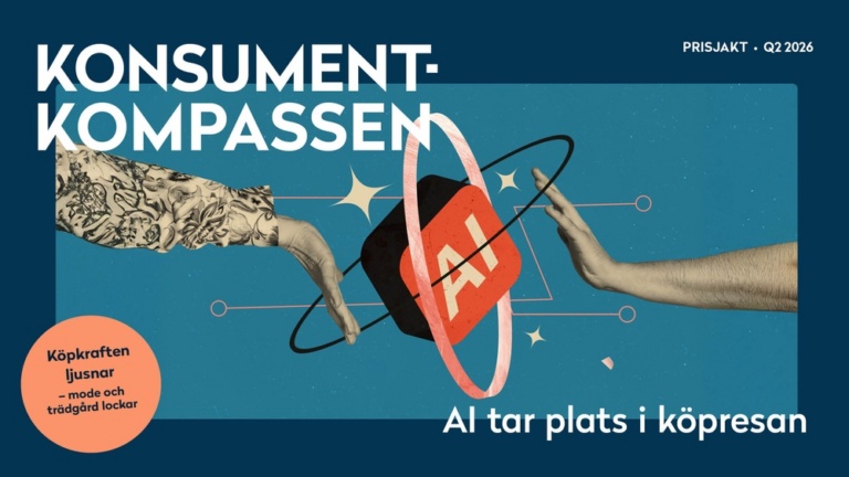 Konsumentkompassen Q2: AI tar plats i köpresan